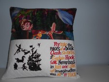 Peter Pan and Friends Reading Pillow with book pocket.