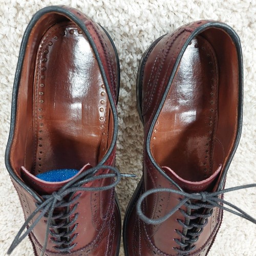 Brooks Brothers Wingtip Oxford Brogue Dress Shoes Mens 11.5 D, Goodyear Welted - Picture 9 of 15