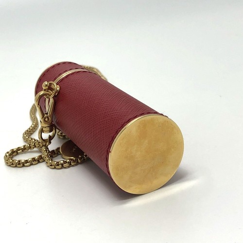 PRADA Lip case Accessory case saffiano leather Red - Picture 4 of 9