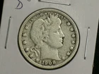 1908-D Sharp Barber Quarter                AA525