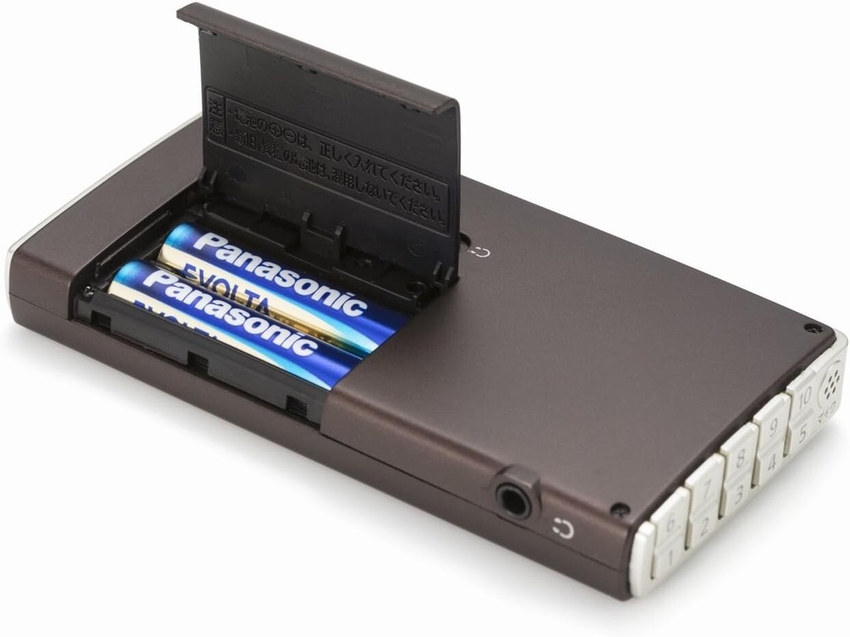 Panasonic 1Seg TV audio-FM-AM 3 band receiver RF-ND50TV-T Brown