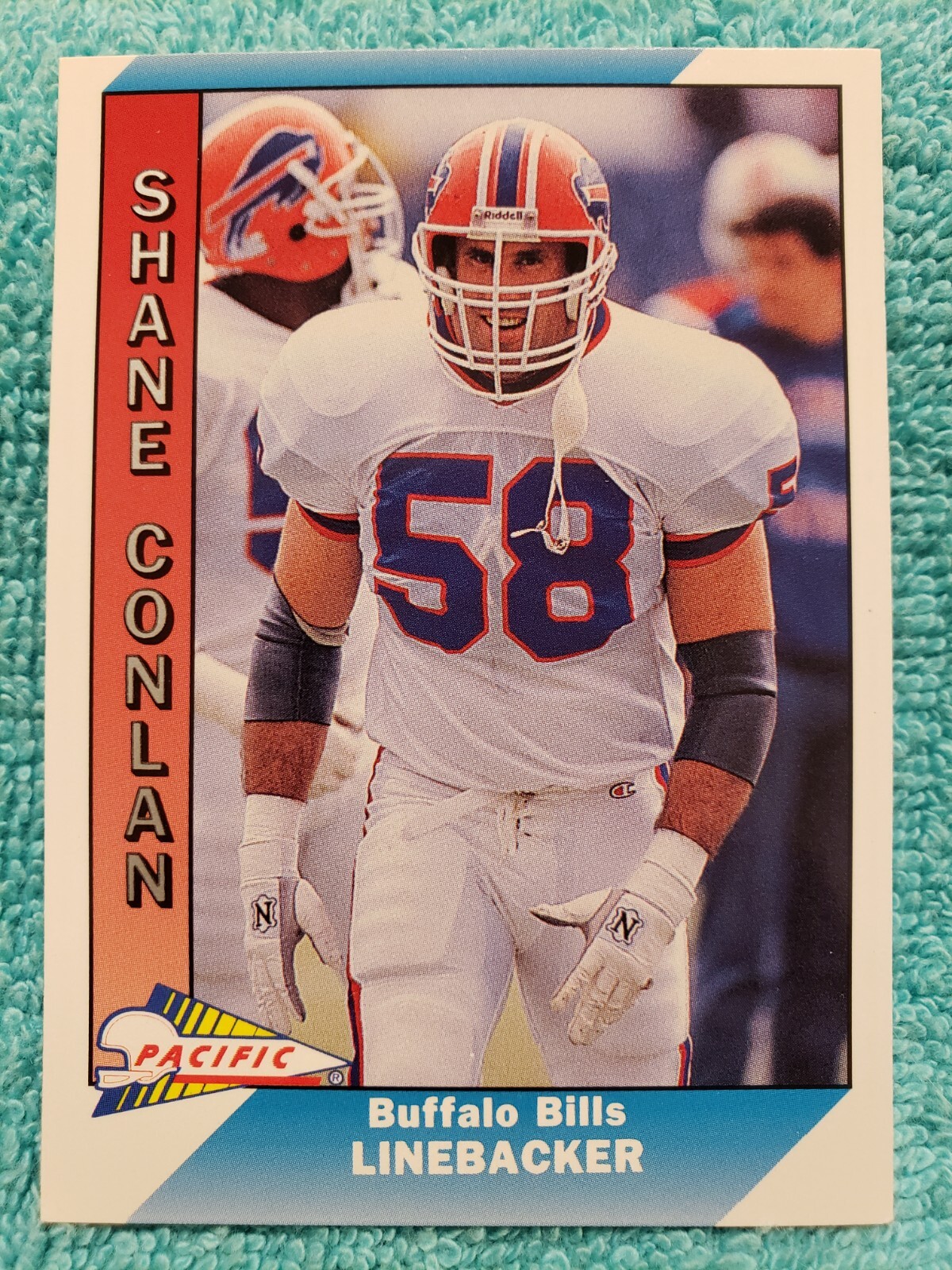 1991 PACIFIC SHANE CONLAN #22 BUFFALO BILLS