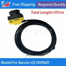 197cm For QS18VN6D Banner Engineering Corp Photoelectric Electric Sensor