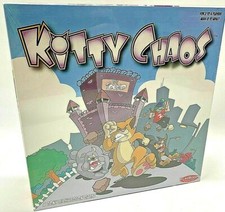Kitty Chaos Family Fun Board Game by Playroom Entertainment, NEW