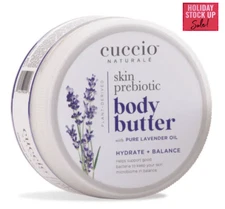 Cuccio Naturale Skin Prebiotic Body Butter Pure lavender oil 8 oz