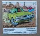 autocollant Aufkleber decal sticker - TINTIN TIM KUIFJE Citroën Côte d'or