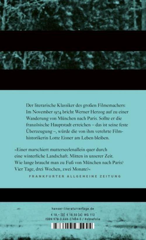 Thumbnail - Herzog Werner. Vom Gehen Eis. Buch