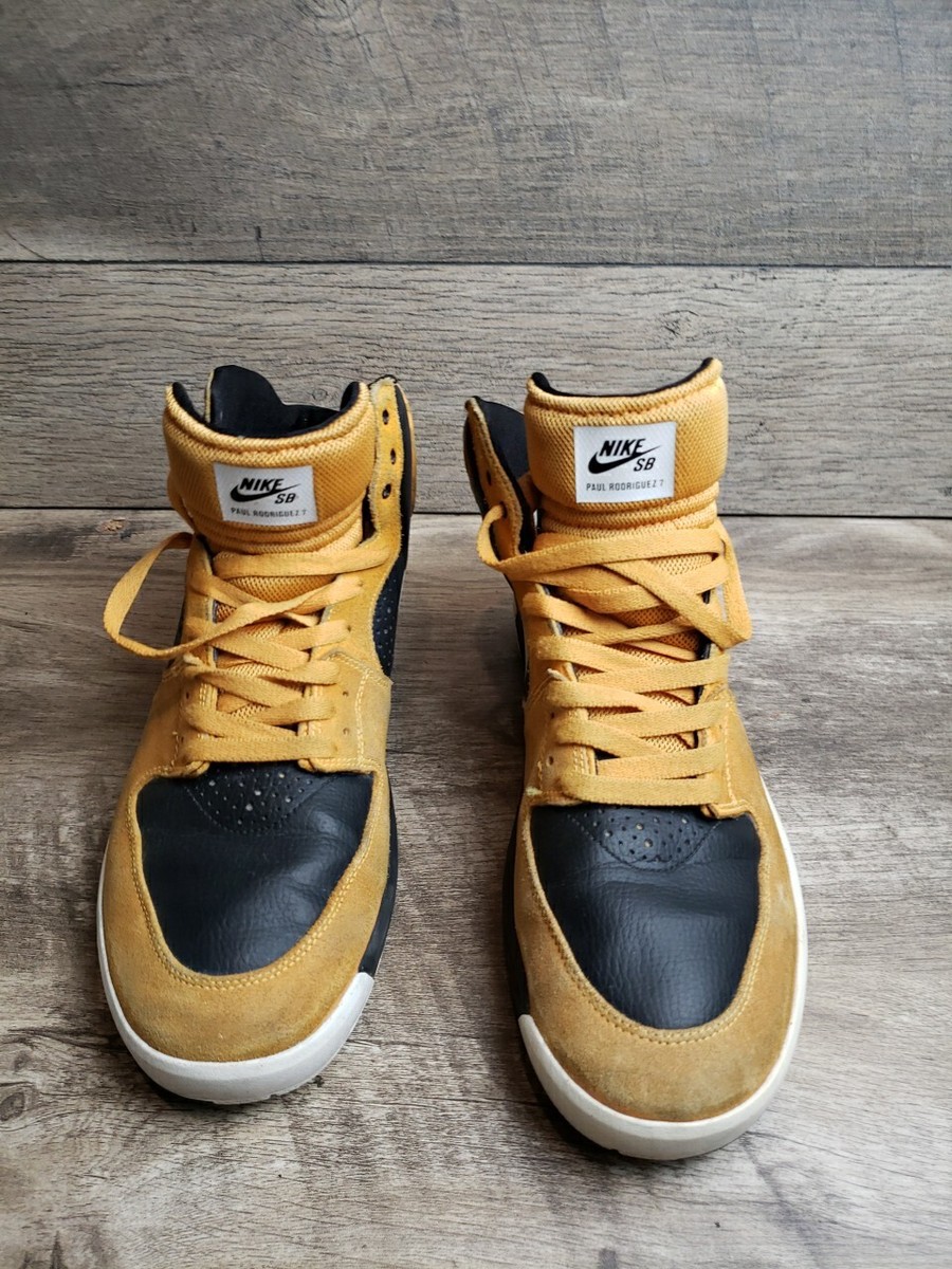 スケートボード nike PAUL RODRIGUEZ 7 HIGH PREMIUM Nike SB Paul Rodriguez 7 High Top Men's Size 11 Black Olive