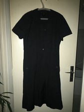 MARC JACOBS ELEGANT BLACK RETRO SAFARI SHIRT DRESS UTILITY S 4 6 M TOP MIU PRADA