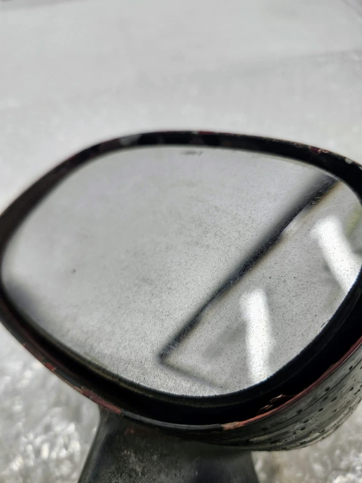 77-82 C3 Corvette LEFT Remote Sport Mirror Assembly & Cable Drivers Side OEM - Image 2 of 4