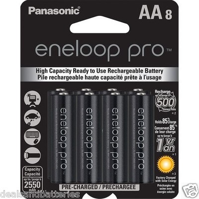 ●奥棚3●SANYO eneloop 充電池 8HR-3UTGA-SECP-GL Sanyo Eneloop Rechargeable Battery 8x AA, 4x AAA 3rd Gen
