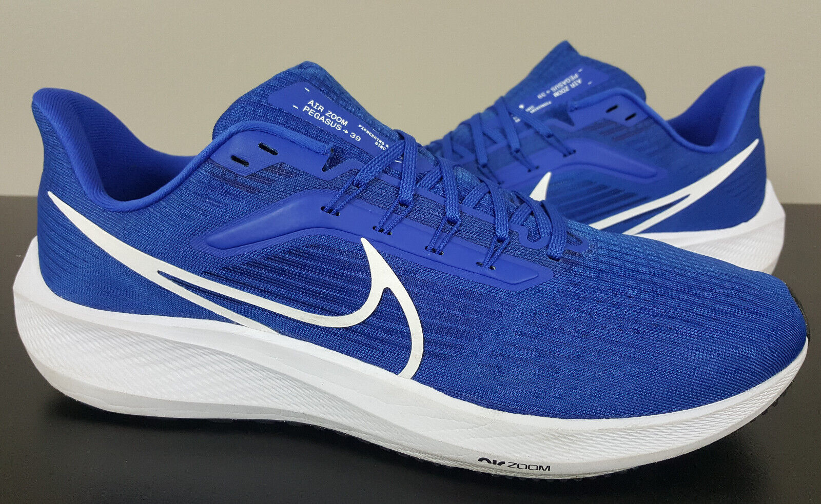 Nike Air Zoom Pegasus 39 TB Game Королевский синий Белый черный DM0164-402 sz 15 Мужские