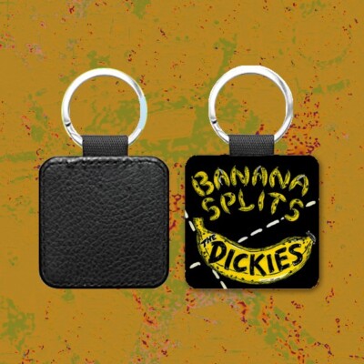 The Dickies - Bananensplits - Pu-Leder-Schlüsselring - kostenloser Versand