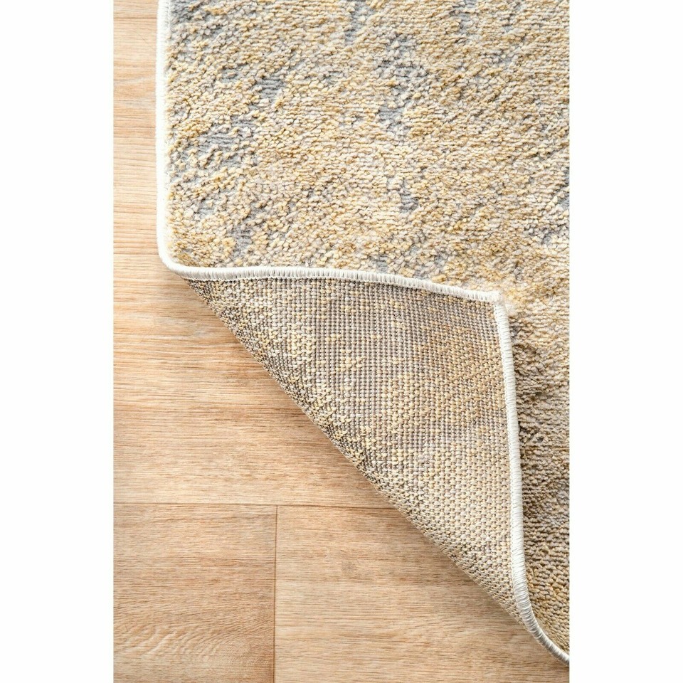nuLOOM Cyn Contemporary Abstract Area Rug in Gold Modern / Contemporary