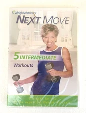 FITNESS DVD WEIGHT WATCHERS NEXT MOVE 5 Intermediate Workouts Cardio New Sealed
