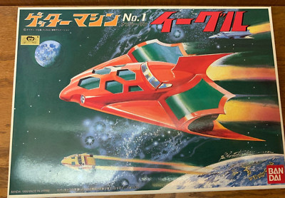 Super Robot Getta Robo G-Machine Eagle No.1 Plastic Model Kit Bandai