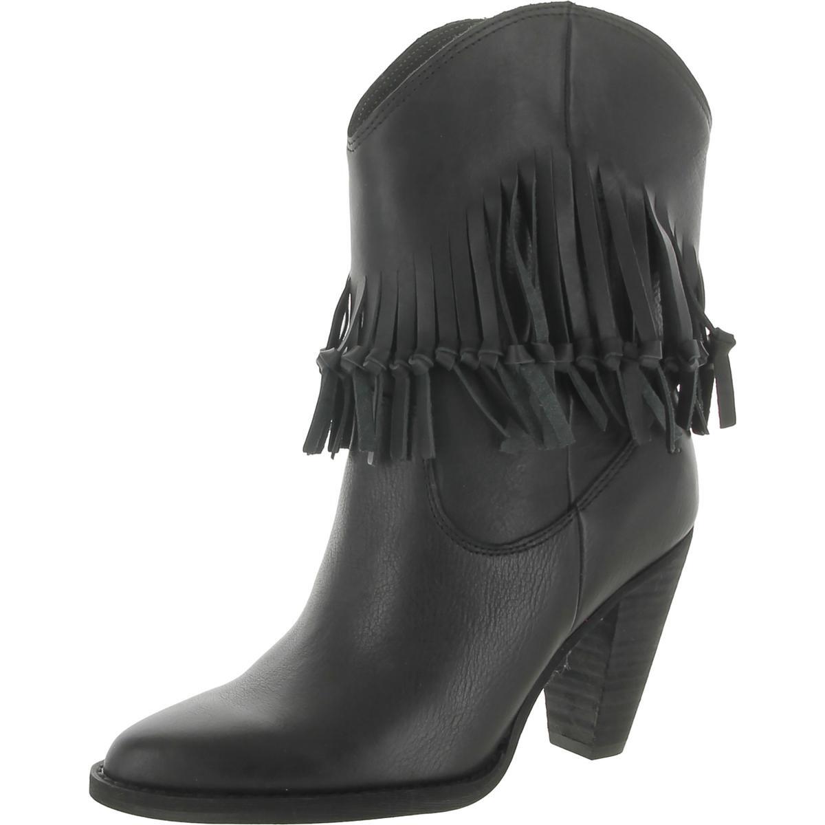 Женская обувь Zodiac Donna Black Cowboy, сапоги в стиле вестерн, 8 средних размеров (B,M) BHFO 2811