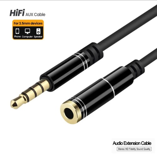 3,5 Mm Aux-Kabel 3m – StarTech, Vergoldete Stecker, Schlankes Design Für Auto, HiFi & Mehr