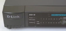 D-LINK DSH-16 10/100 Dual Speed Hub with Switch