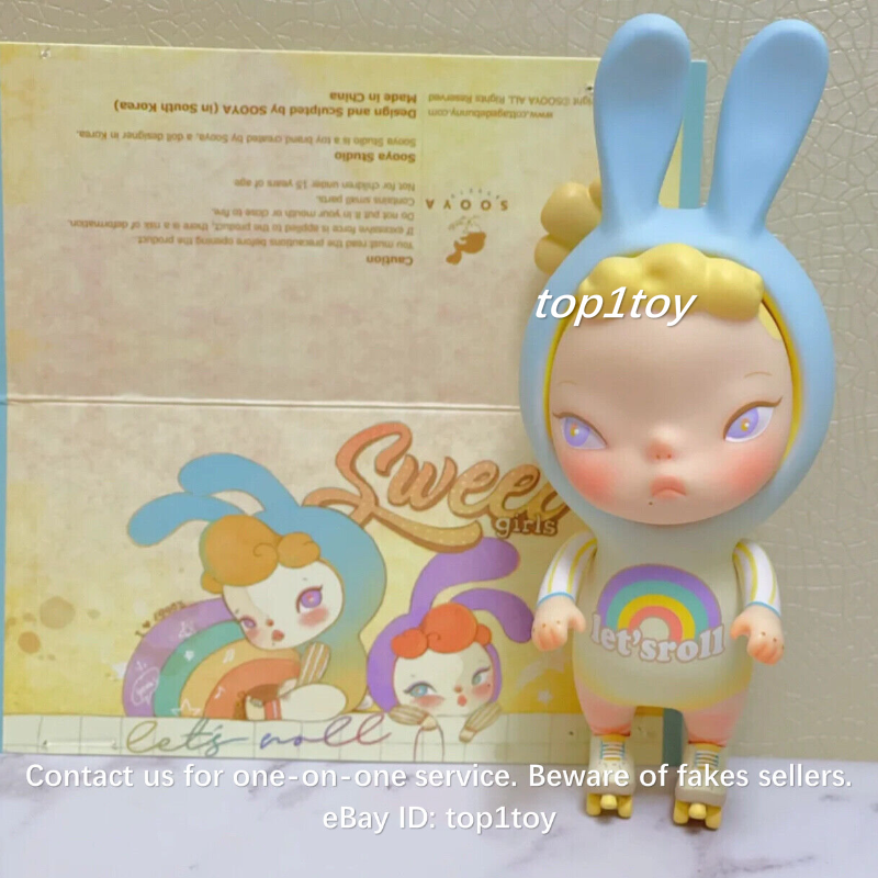 SOOYA STUDIO Sweet Girls Ban Let's Roll A Limited Art Toy | eBay