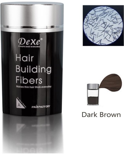 Hair Building Fibers Color Powder Instantly Thicken Thinning Hair for Men Women - Picture 2 of 8