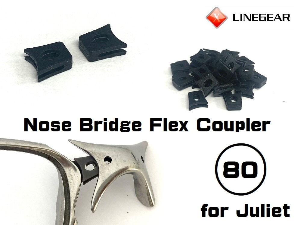LINEGEAR Nose Bridge Flex Coupler for Oakley X-Metal Juliet