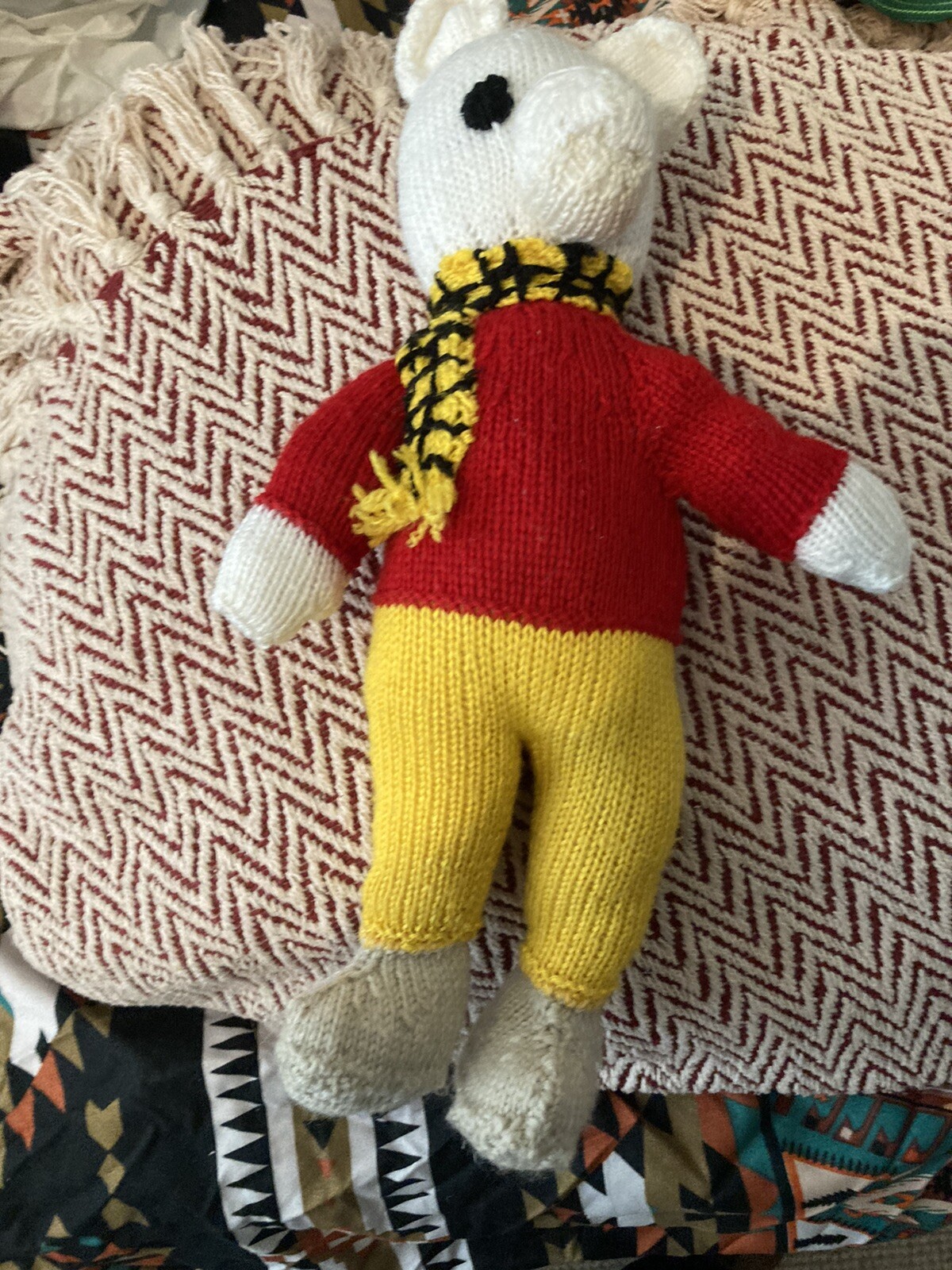 rupert the bear stuffed animal