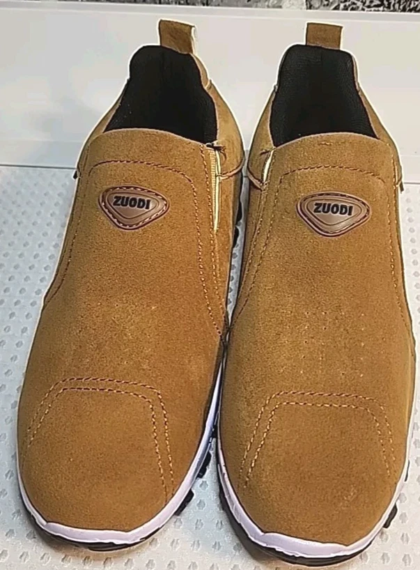 Zapatos deportivos Zuido para hombre 8/39 muy ligeros cómodos soporte tostado/rosa caminar Foto 4 de 4