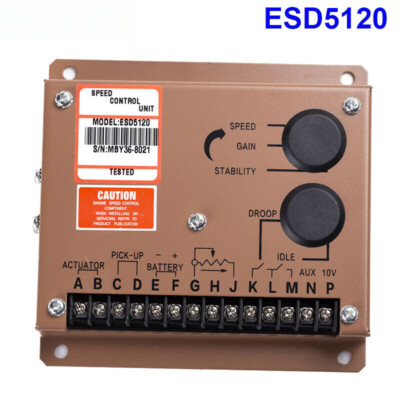 ESD5120Engine Speed Control Governor Unit Controller compatible Diesel Generator
