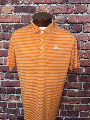 Puma Golf Mens Large Orange White 