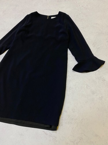 Women’s The Fold London Dark Blue Dress Size 12 - Picture 2 of 18