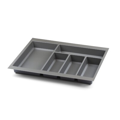Besteckkasten grau 600 mm Gras Scala Schublade 430 mm x 506 mm Küchen Aufbewahrung Utensil