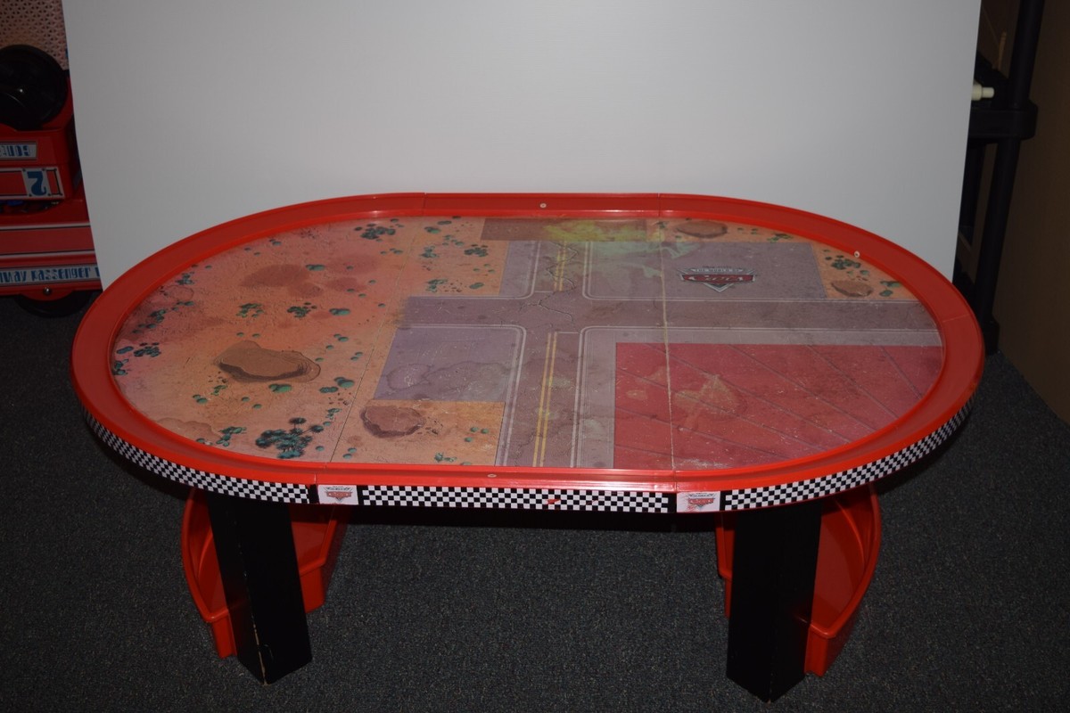 Lightning Mcqueen Cars Train Table KidKraft Disney Cars Radiator