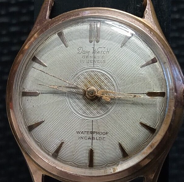 DRAGA 17 JEWELS 腕時計 DOM WATCH Geneva 17 jewels Swiss 1940's cal. AS 1287 Wrist Watch