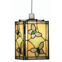 Oaks Lighting Ot 26 Gr Butterfly Green Easy Fit Tiffan - Ot 26 Gr Oaks Lighting Ot 26 Gr Butterfly Green Easy Fit Tiffan - Ot 26 Gr