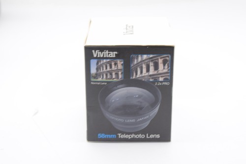 NEW 58mm Vivitar 2.2x Telephoto Hi-Def Multi-Coated Auto Focus Digital Lens - Picture 2 of 5