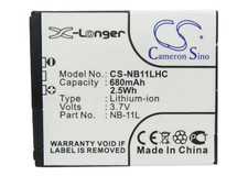 680mAh Battery For Canon IXUS 240HS,IXUS 125,IXUS 165,145,132,155,ELPH 110 HS