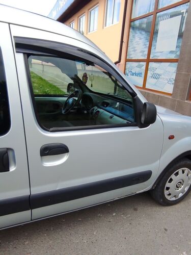 2 STÜCK RENAULT KANGOO 1997-2008 AUSSEN PASSFORM WIND REGEN SONNE RAUCH SCHUTZ ABWEISER - Bild 7 von 12