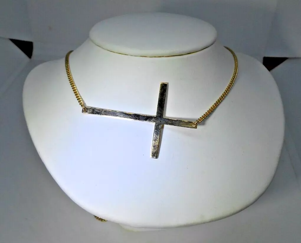 Qvc cross necklace deals