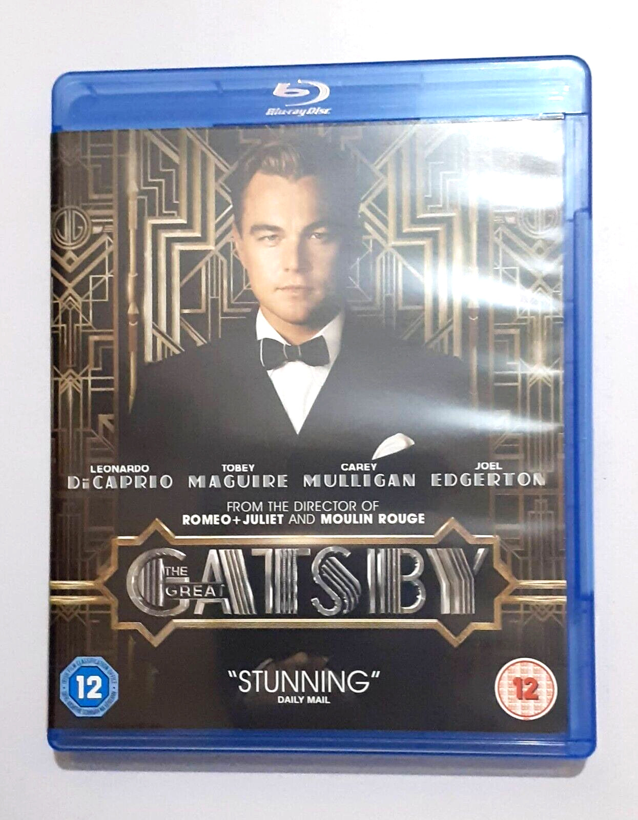 The Great Gatsby BLU RAY Starring Leonardo DiCaprio