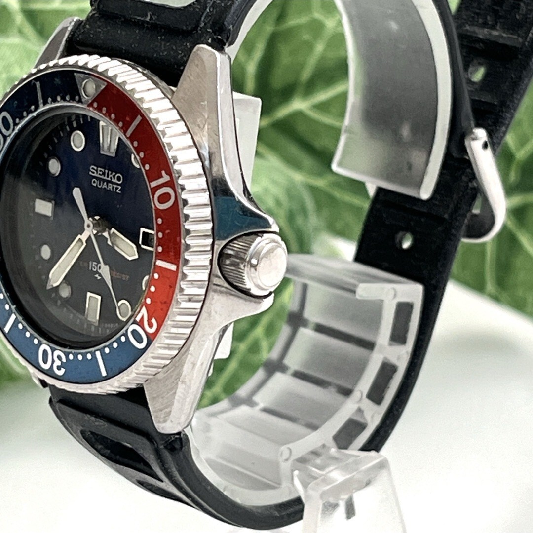 Seiko Pepsi Bezel Diver's Quartz 2625-001B 38mm Vintage Seiko Pepsi Bezel Diver's Quartz 2625-001B 38mm Vintage
