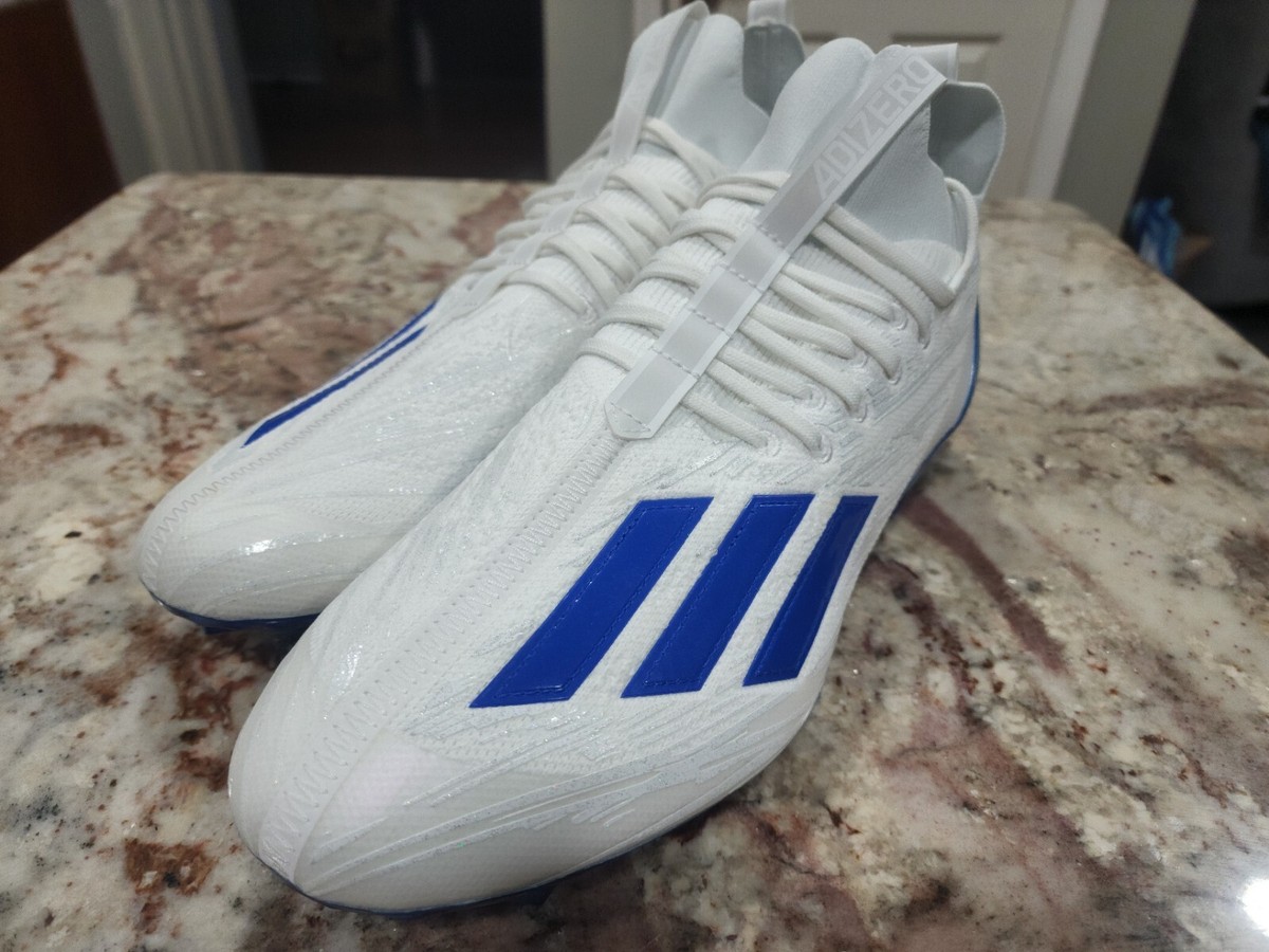 Adidas ADIZERO Mens 12.5 PRIMEKNIT Football Cleats White 