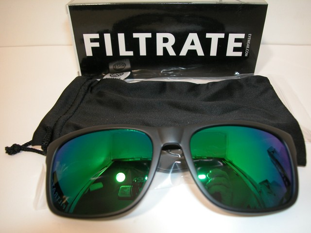 Filtrate Eyewear Sink Cr39 Mirrorized Sunglasses Green