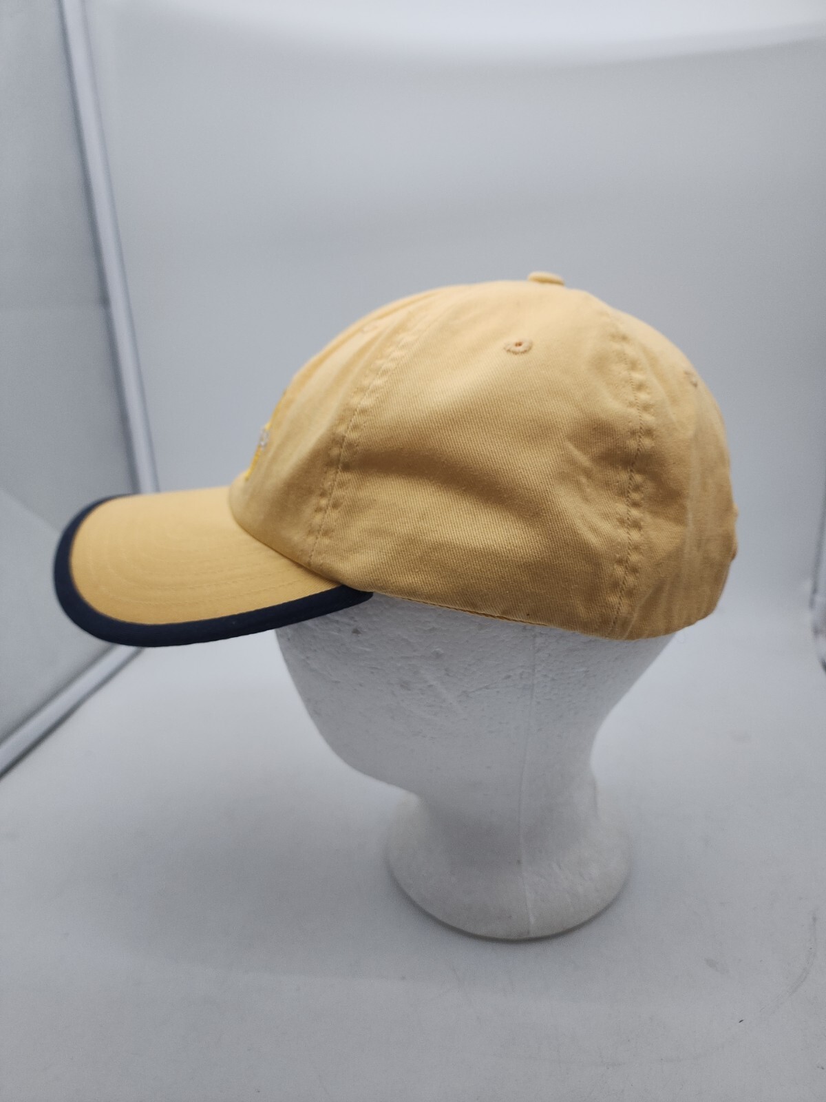 SOUTH BEACH SOLID YELLOW/BLACK ADJUSTABLE HAT CAP… - image 5