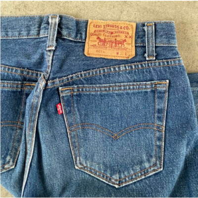 90s Vintage Made in USA Levi's 501XX Straight Denim Pants BL