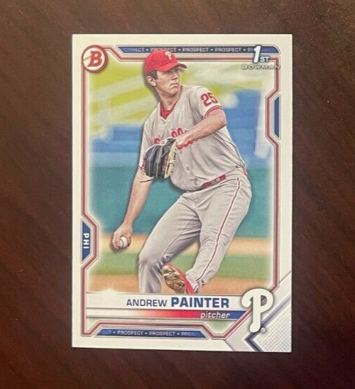 ANDREW PAINTER - 2021 1st Bowman Draft #BD-10    FS  Qty