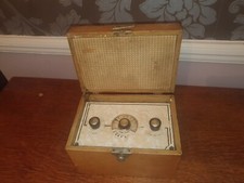 VINTAGE SKY CASKET VALVE RADIO 1950s