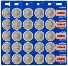 Lot of 25 Murata Genuine Fresh Date CR2032 2032 Lithium 3V Batteries W/ Trackin