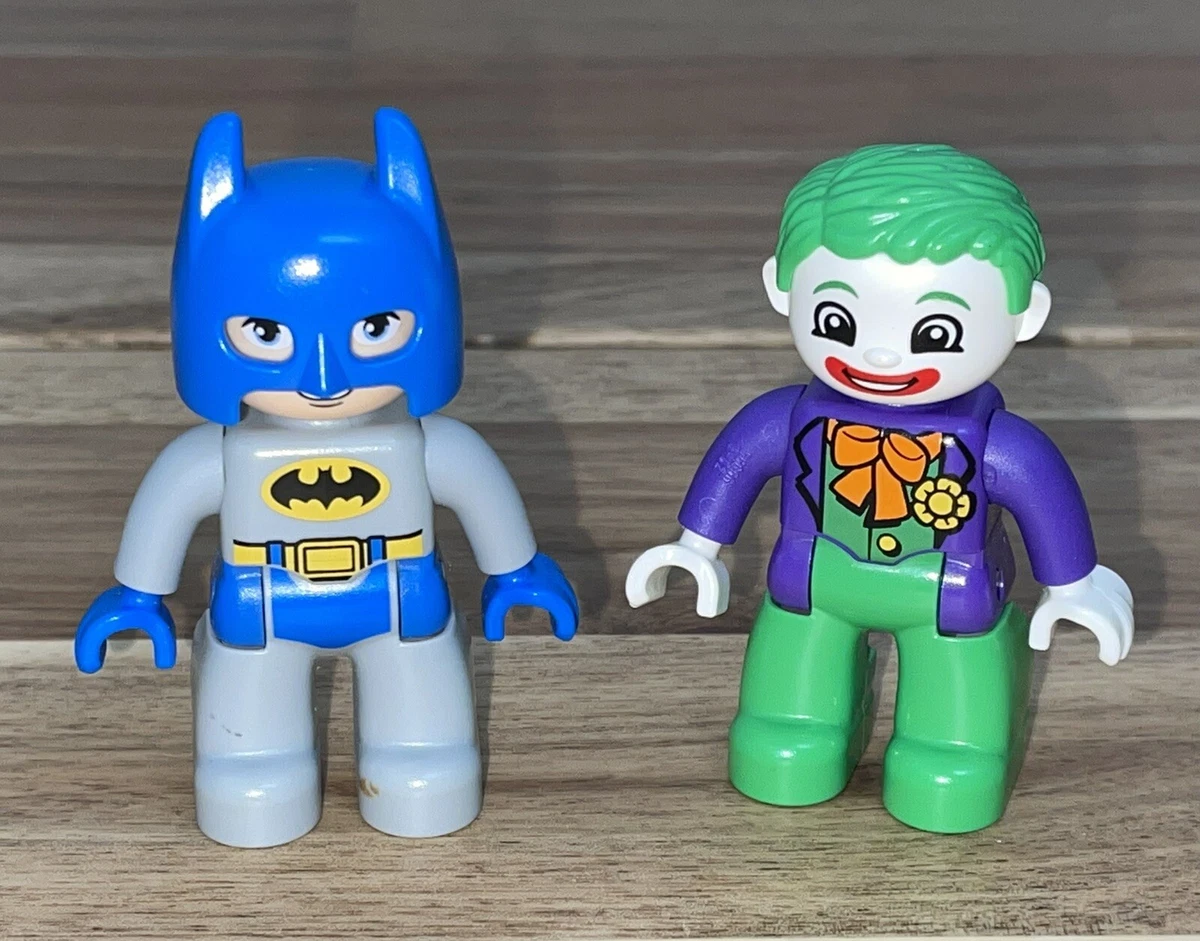 Misforståelse tak skal du have Nuværende Lego Duplo Lot BATMAN &amp; JOKER FIGURES #10544 minifigs DC mini. S1 | eBay