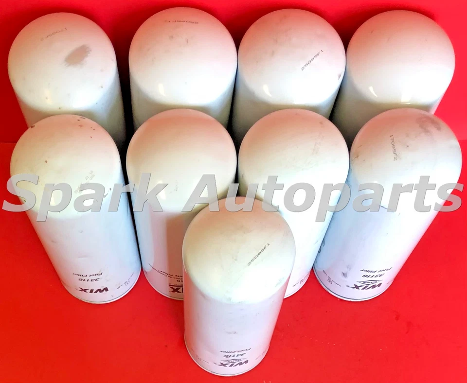 Lot of 9 Fuel Filter WIX 33116 For 12.5L INTERNATIONAL HARVESTER 9400i SBA Foto 3 de 3